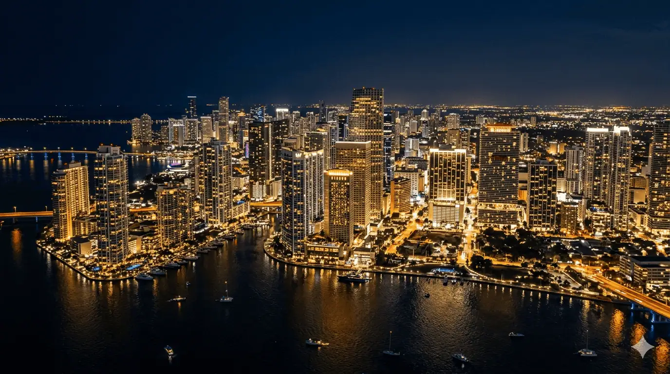 Best hotels in Brickell Miami for business travelers at night